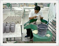 ジェンガラ陶器 製造方法